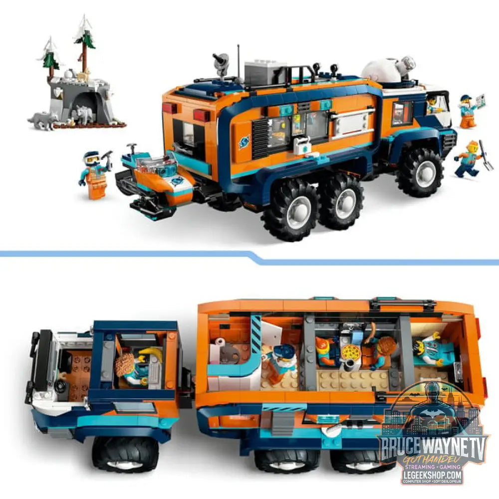 LEGO 60471 City Arktis-Truck avec Labor, jeu de construction - LEGO - vue 4