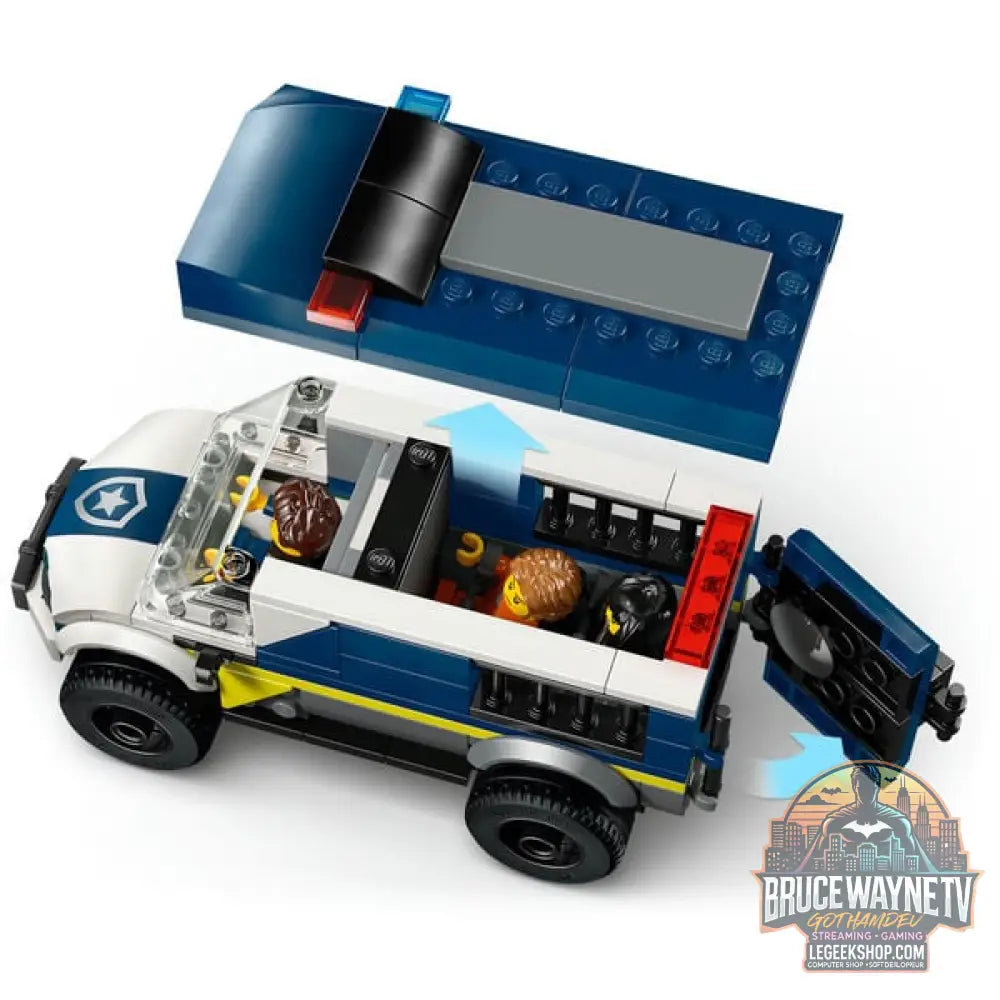 LEGO 60479 City Gefangenentransporter, jeu de construction - LEGO - vue 4