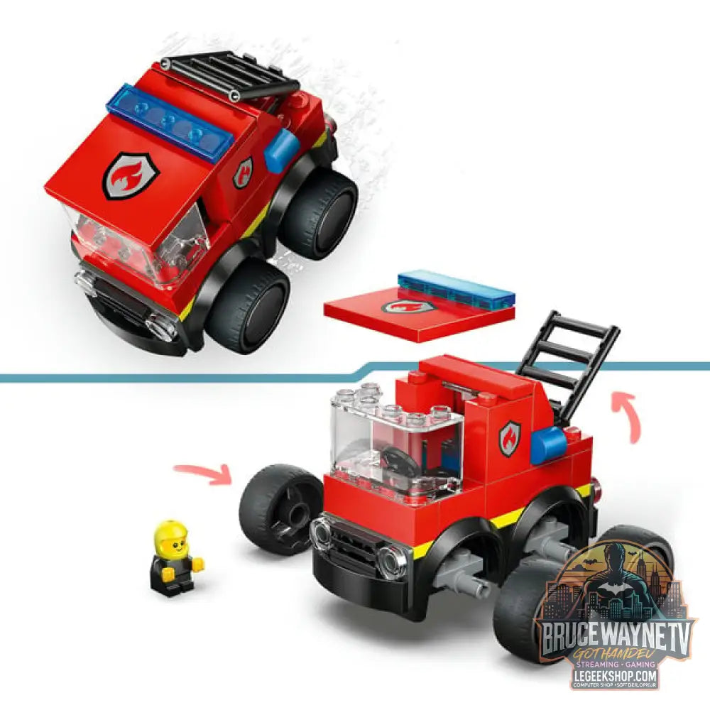 LEGO 60482 City Coole Flitzer - Löschauto, jeu de construction - LEGO - vue 5