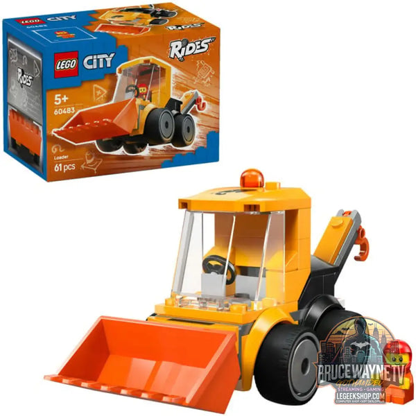 LEGO 60483 City Coole Flitzer - Radlader, jeu de construction - LEGO