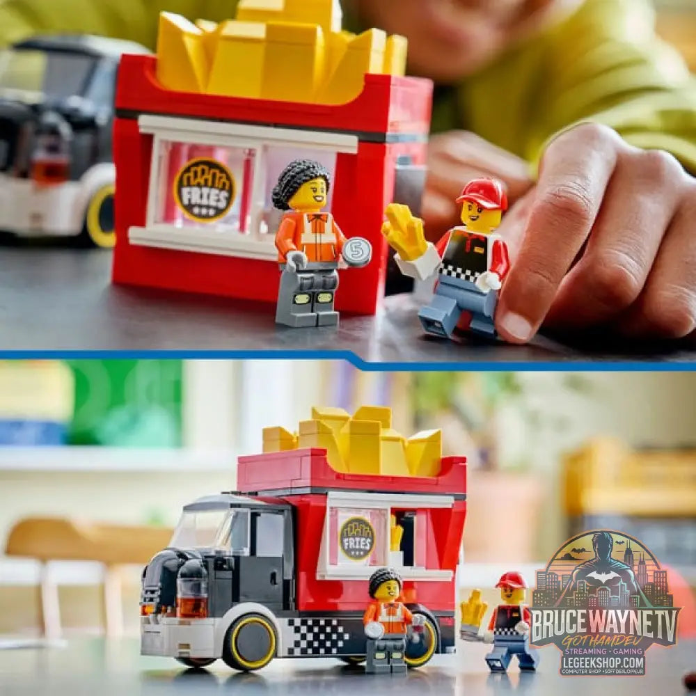 LEGO 60488 City Pommes-Truck, jeu de construction - LEGO - vue 6