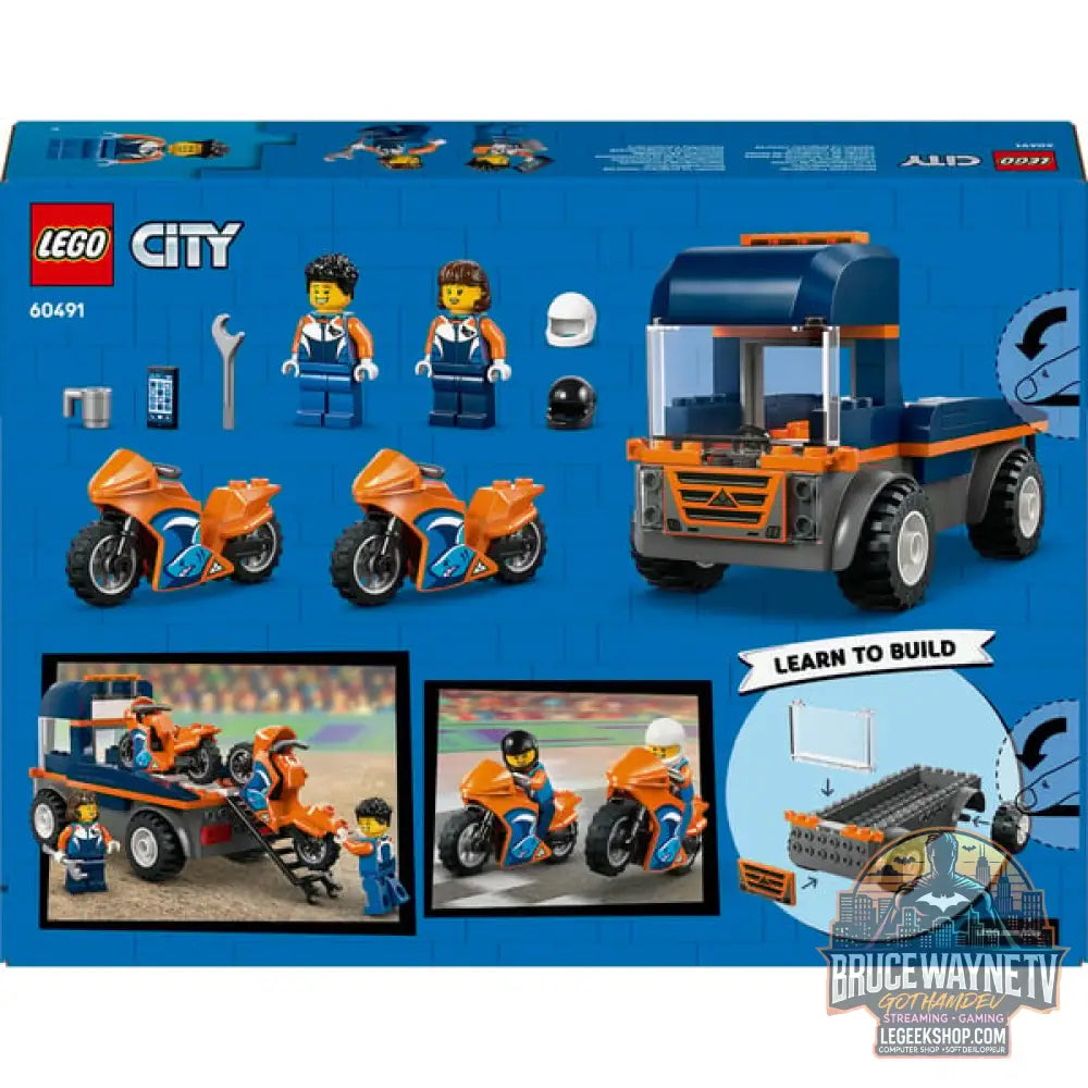 LEGO 60491 City Motorradtransporter, jeu de construction - LEGO - vue 7