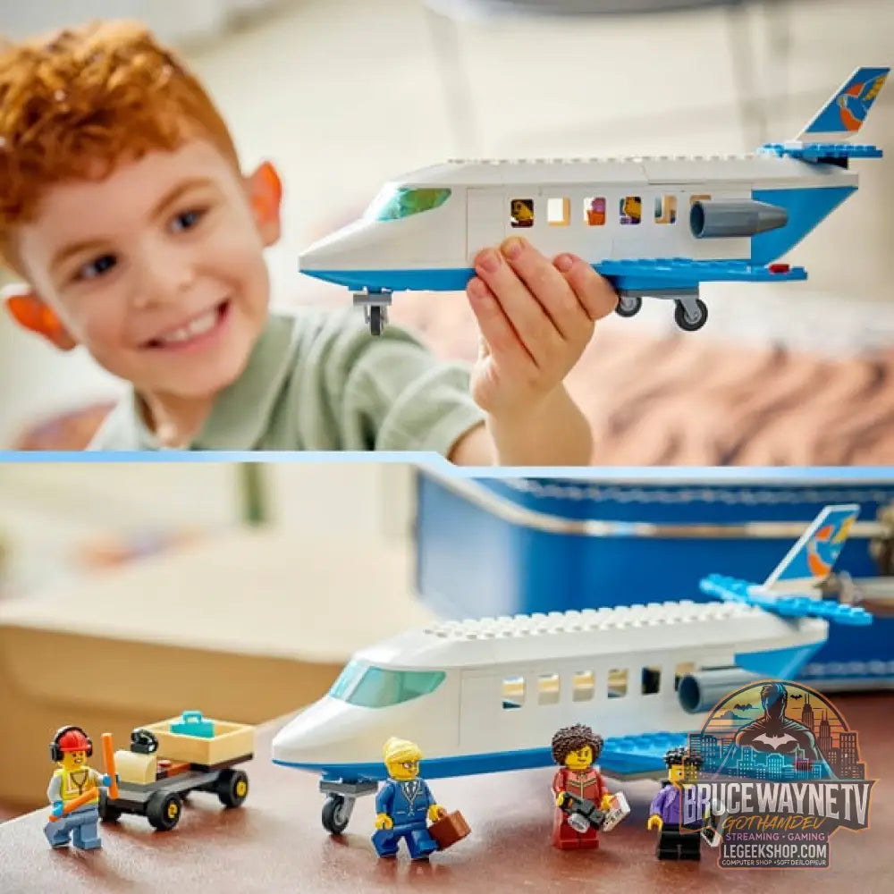 LEGO 60492 City Passagierjet, jeu de construction - LEGO - vue 5