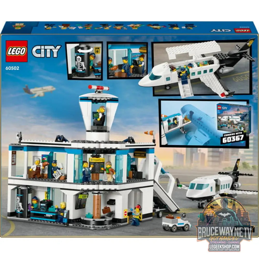 LEGO 60502 City Flughafen avec Flugzeug, jeu de construction - LEGO - vue 7
