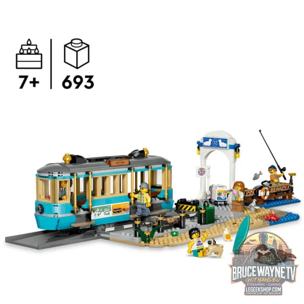 LEGO 60506 City Klassische Strandstraßenbahn, jeu de construction - LEGO - vue 2