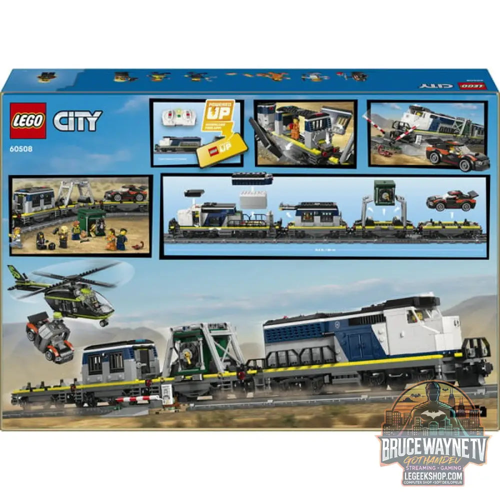 LEGO 60508 City Überfall auf den Polizeizug, jeu de construction - LEGO - vue 3