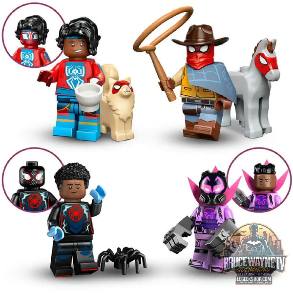 LEGO 71050 Minifigures Spider Man: Across the Spider-Verse, jeu de construction article assorti, eine Figur - LEGO - vue 4