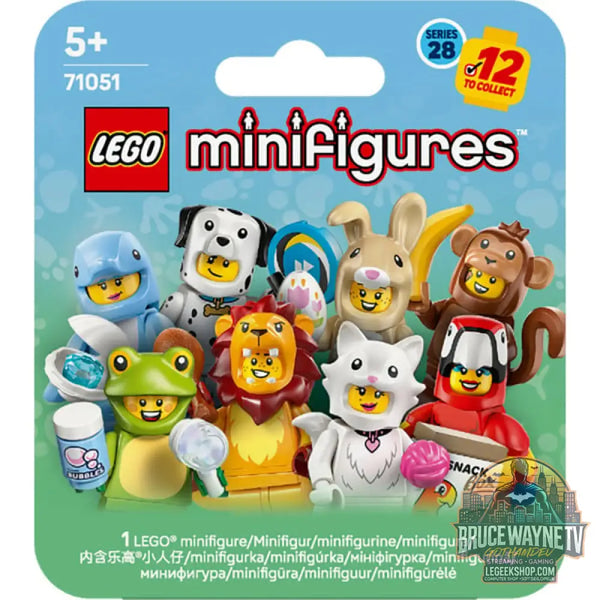 LEGO 71051 Minifigures Tiere Serie 28, jeu de construction article assorti, eine Figur - LEGO