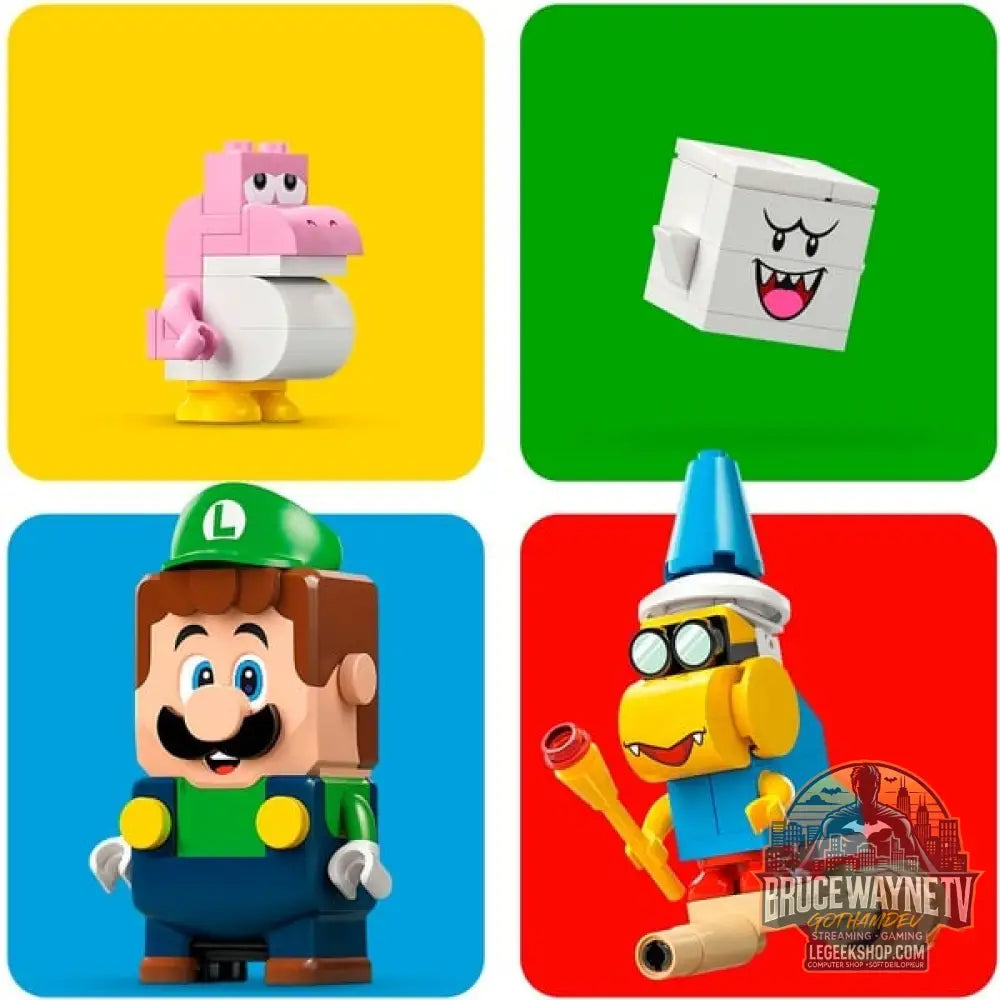 LEGO 71440 Super Mario Abenteuer avec dem interaktiven LEGO Luigi, jeu de construction - LEGO - vue 6