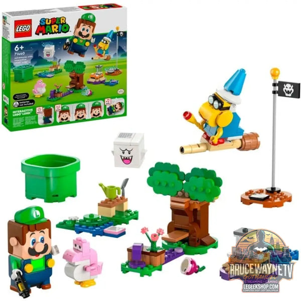 LEGO 71440 Super Mario Abenteuer avec dem interaktiven LEGO Luigi, jeu de construction - LEGO