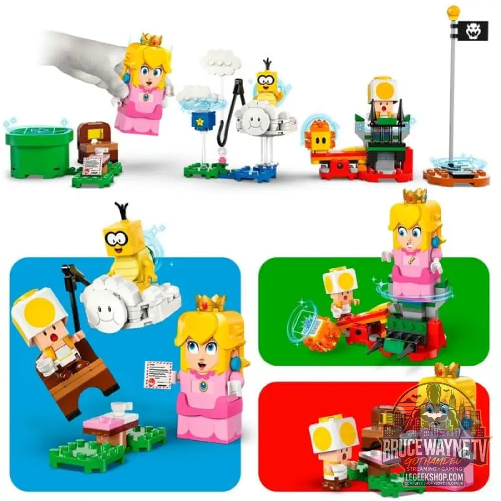 LEGO 71441 Super Mario Abenteuer avec der interaktiven LEGO Peach, jeu de construction - LEGO - vue 6