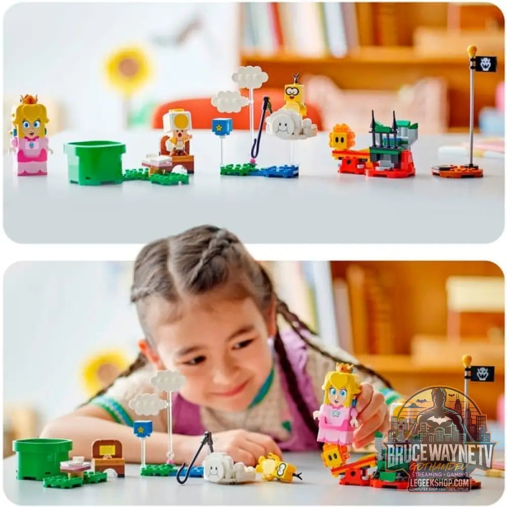 LEGO 71441 Super Mario Abenteuer avec der interaktiven LEGO Peach, jeu de construction - LEGO - vue 3