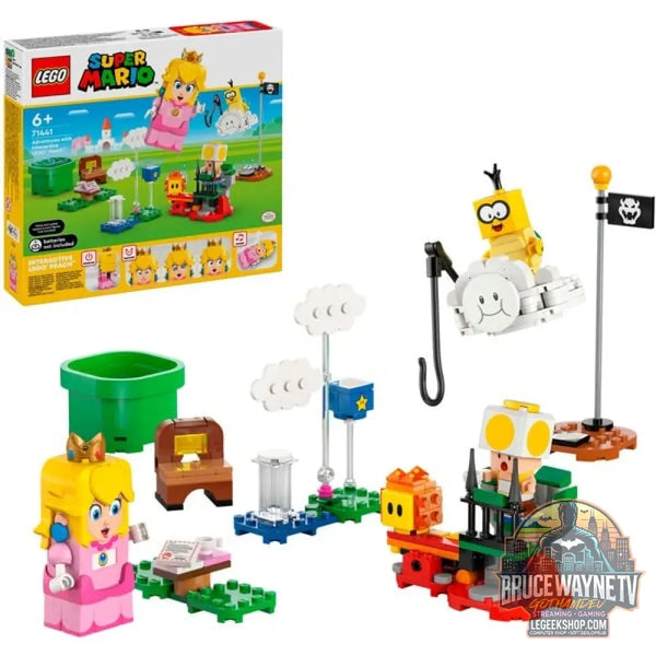 LEGO 71441 Super Mario Abenteuer avec der interaktiven LEGO Peach, jeu de construction - LEGO