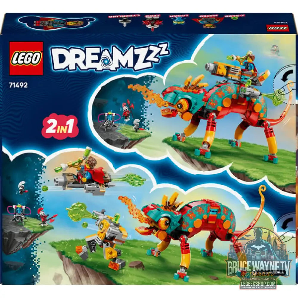 LEGO 71492 DREAMZz Mateos Feuer-Chamäleon, jeu de construction - LEGO - vue 7