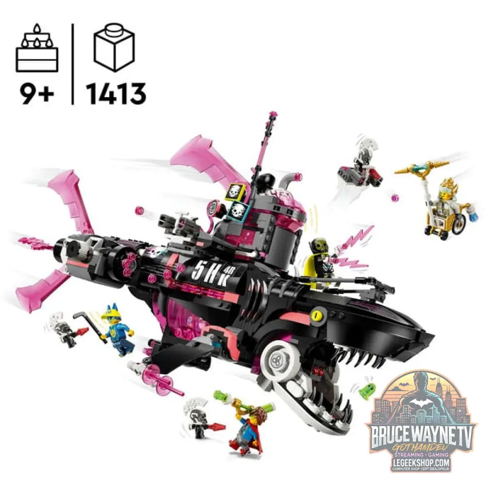 LEGO 71500 DREAMZzz Albtraumhai-U-Boot, jeu de construction - LEGO - vue 3