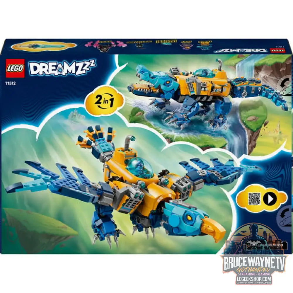 LEGO 71512 DREAMZzz Krokodil-U-Boot, jeu de construction - LEGO - vue 7