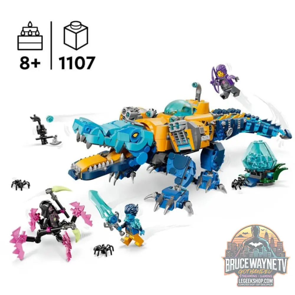 LEGO 71512 DREAMZzz Krokodil-U-Boot, jeu de construction - LEGO - vue 3