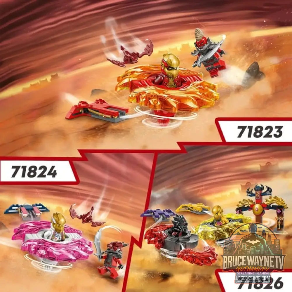 LEGO 71826 Ninjago Drachen-Spinjitzu Battle Pack, jeu de construction - LEGO - vue 6