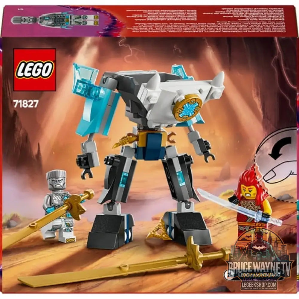 LEGO 71827 Ninjago Zanes Action-Mech, jeu de construction - LEGO - vue 7