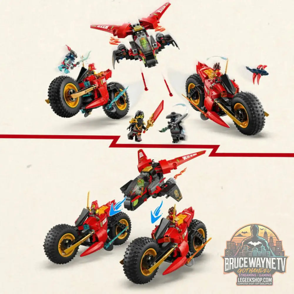 LEGO 71844 Ninjago Ninja-Actionflitzer, jeu de construction - LEGO - vue 4