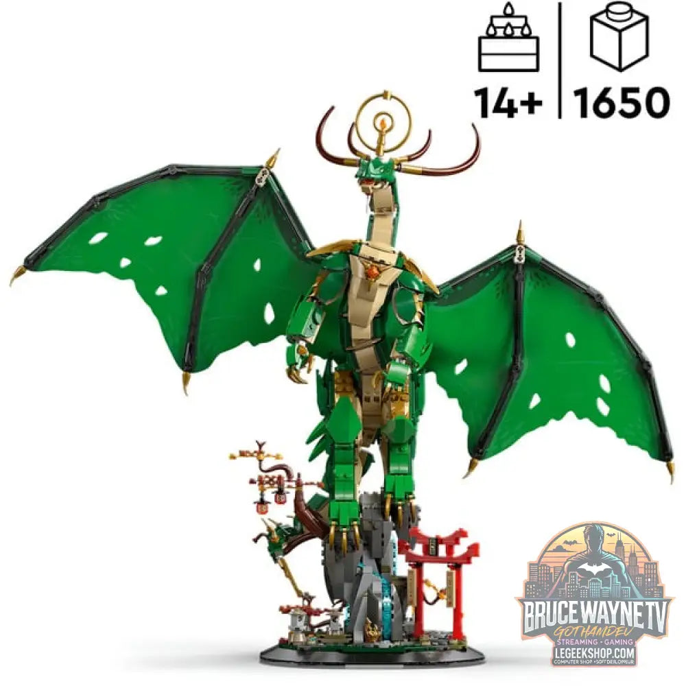 LEGO 71847 Ninjago Der Wächterdrache, jeu de construction - LEGO - vue 3