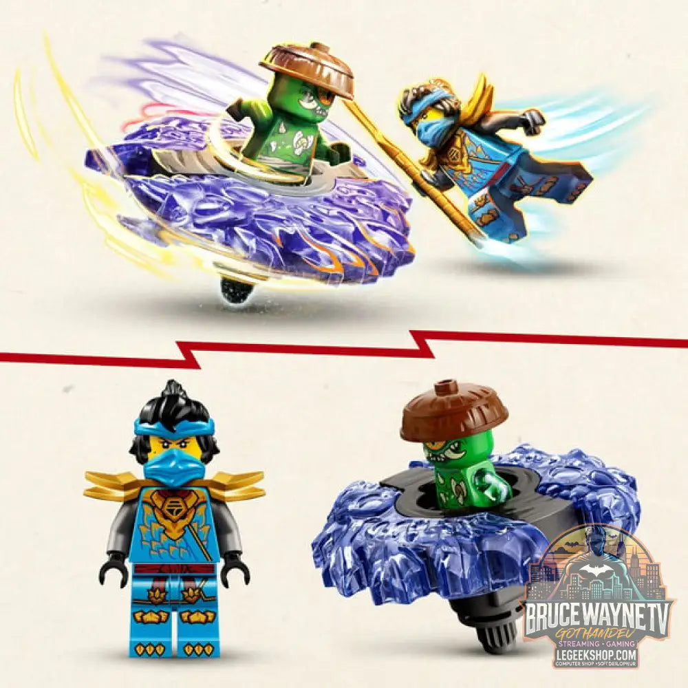 LEGO 71849 Ninjago Nya vs. Elementarmonster-Spinner, jeu de construction - LEGO - vue 5