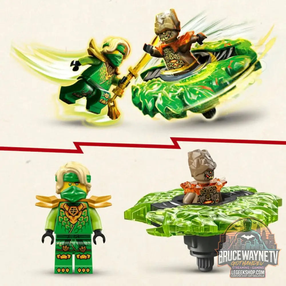 LEGO 71850 Ninjago Lloyd vs. Elementarmonster-Spinner, jeu de construction - LEGO - vue 5