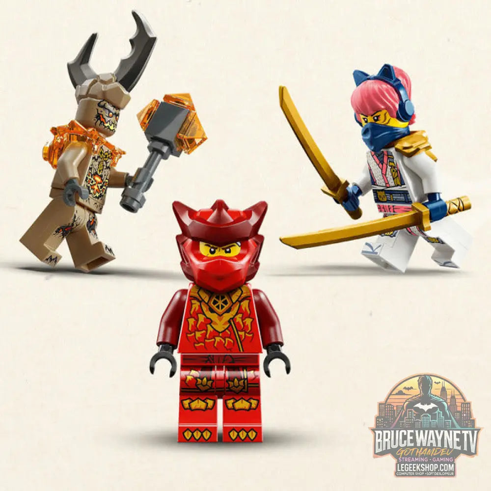 LEGO 71851 Ninjago Kais Drachen-Mech Battle Set, jeu de construction - LEGO - vue 5