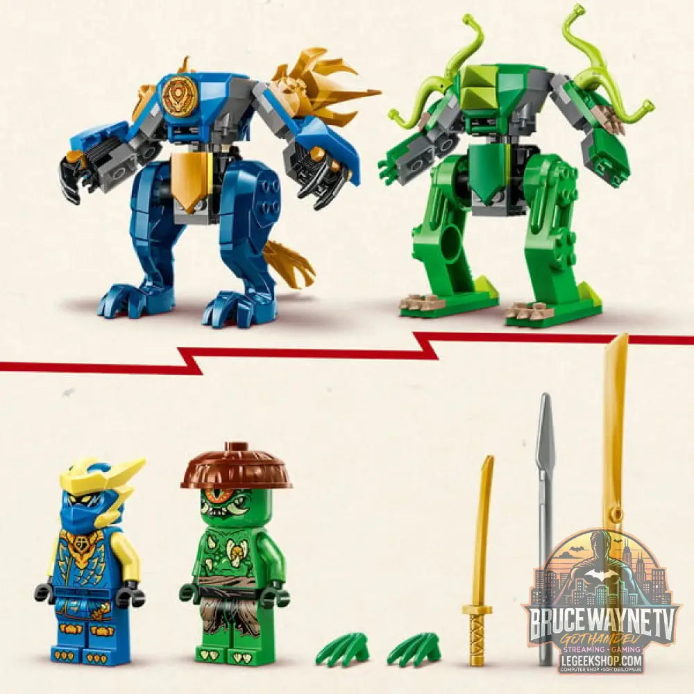 LEGO 71853 Ninjago Duell avec Jays Drachen-Mech, jeu de construction - LEGO - vue 5