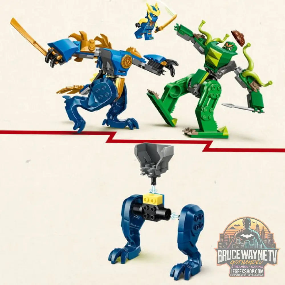 LEGO 71853 Ninjago Duell avec Jays Drachen-Mech, jeu de construction - LEGO - vue 4