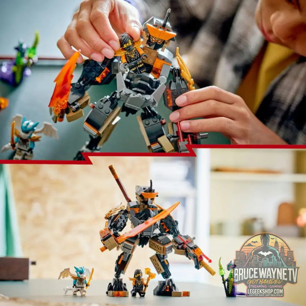 LEGO 71854 Ninjago Coles Action-Mech et Drachen-Zane, jeu de construction - LEGO - vue 6