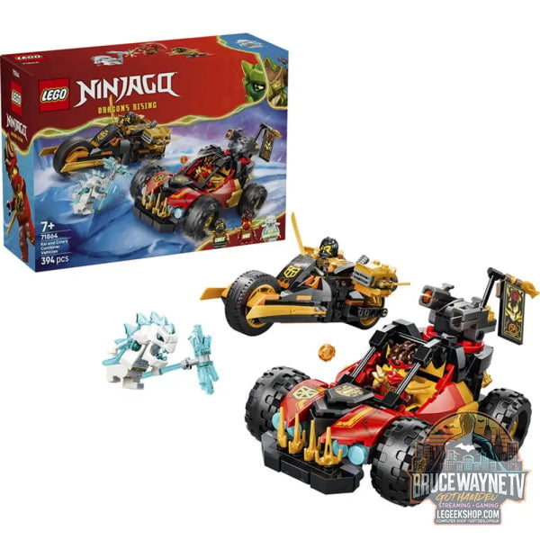 LEGO 71864 Ninjago Kais et Coles Kombi-Flitzer, jeu de construction - LEGO