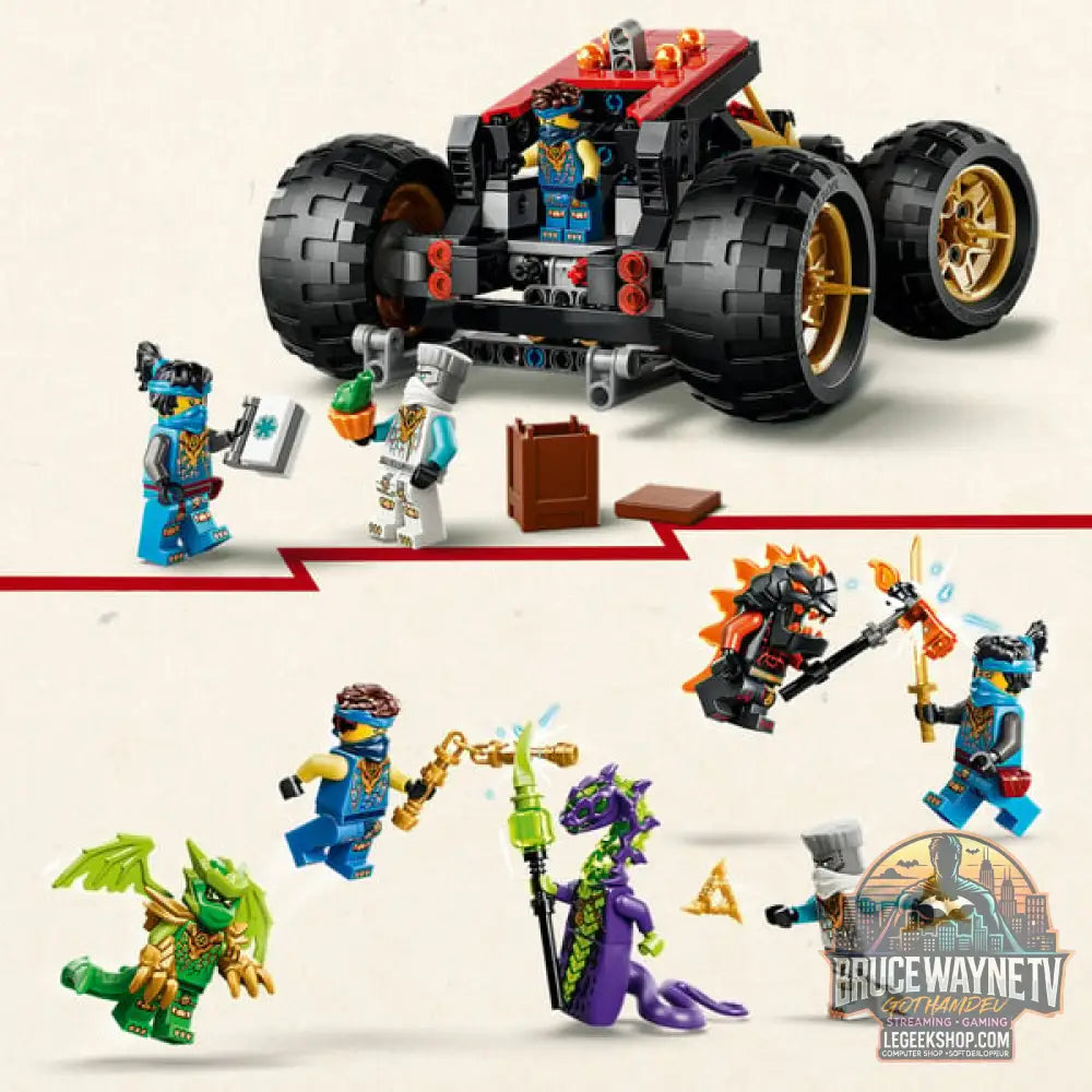 LEGO 71869 Ninjago Wüstensegler, jeu de construction - LEGO - vue 4