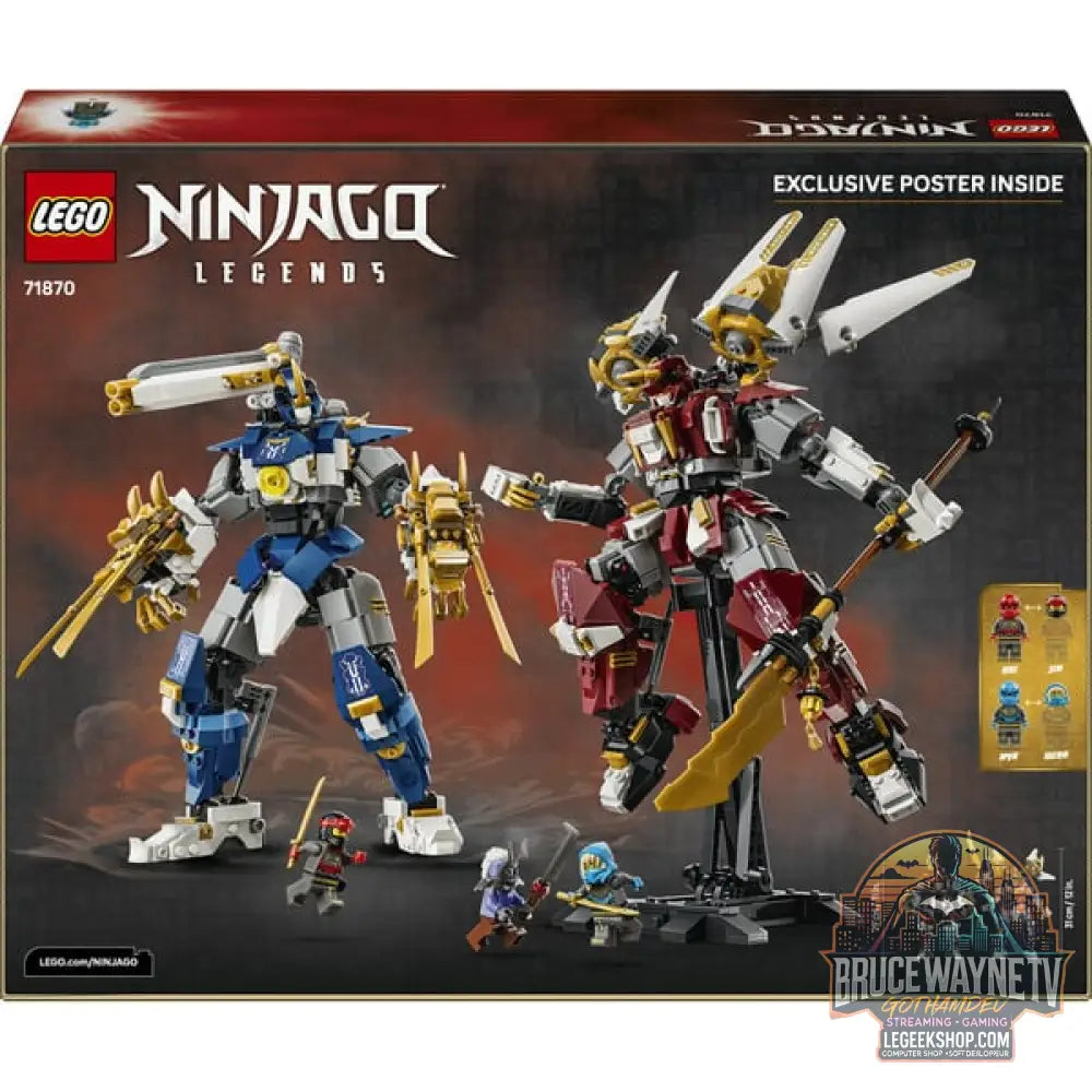 LEGO 71870 Ninjago Die Zwillings-Titanmechs, jeu de construction - LEGO - vue 7