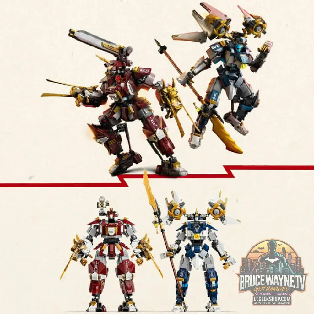 LEGO 71870 Ninjago Die Zwillings-Titanmechs, jeu de construction - LEGO - vue 3