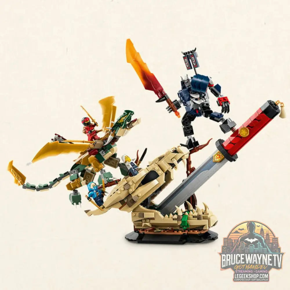 LEGO 71871 Ninjago Showdown auf der Drachenklinge, jeu de construction - LEGO - vue 3
