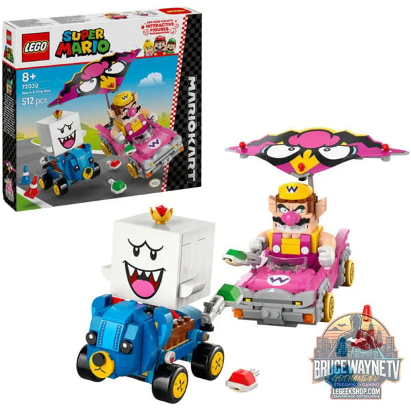 LEGO 72038 Super Mario - Mario Kart: Wario & König Buu Huu, jeu de construction - LEGO