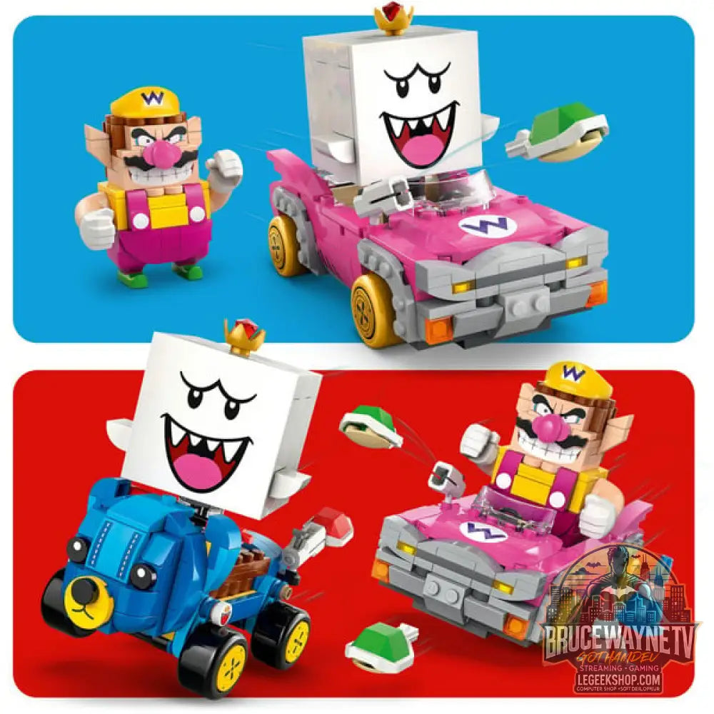 LEGO 72038 Super Mario - Mario Kart: Wario & König Buu Huu, jeu de construction - LEGO - vue 5