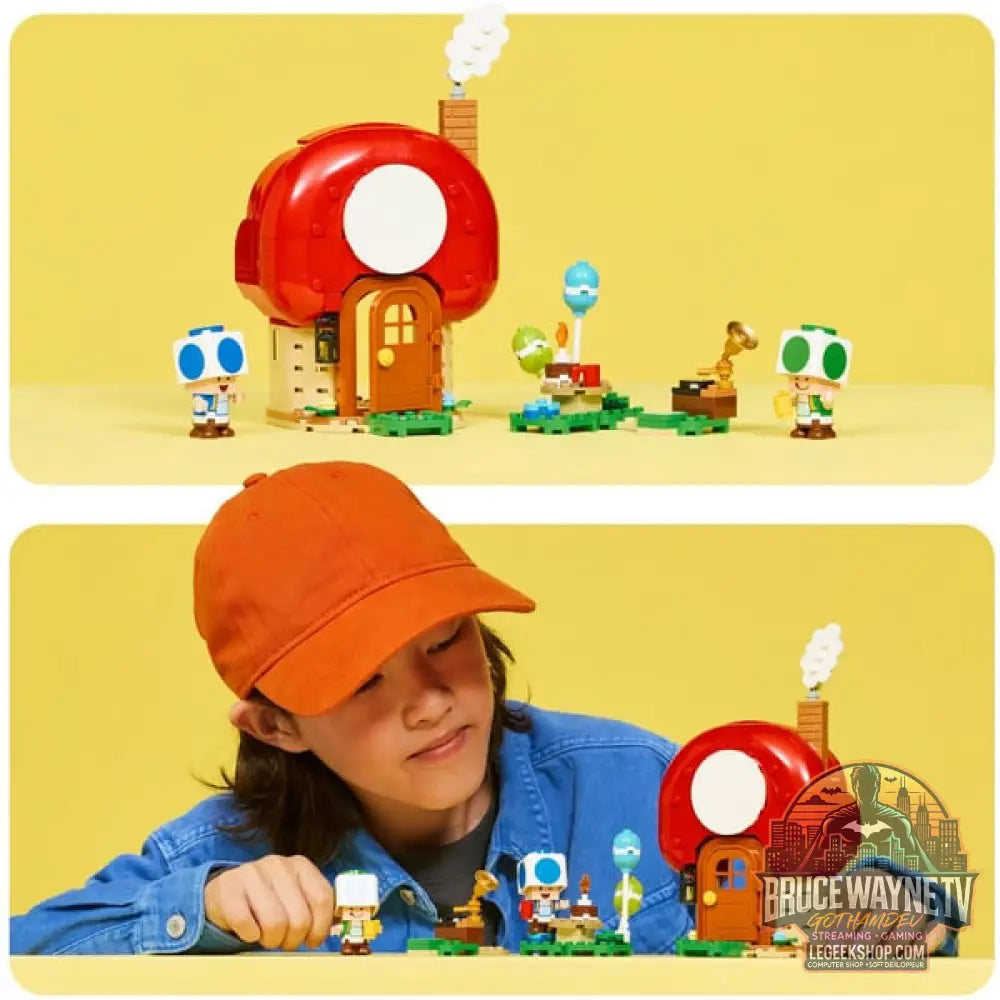LEGO 72041 Super Mario Party beim Toad-Haus, jeu de construction - LEGO - vue 2