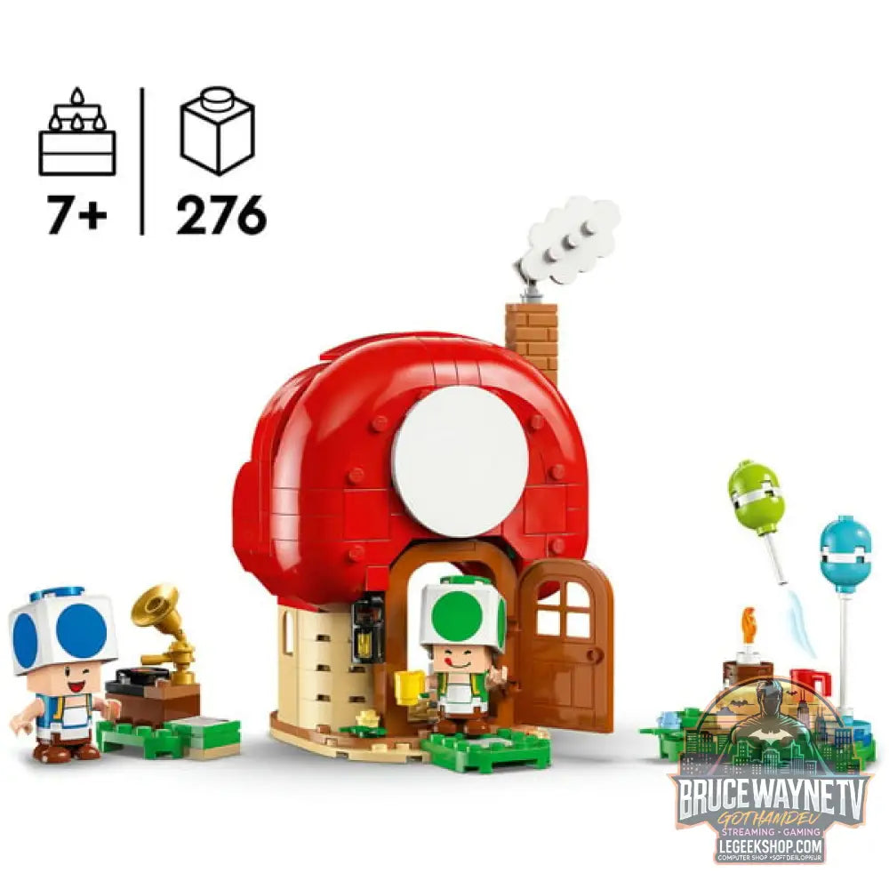 LEGO 72041 Super Mario Party beim Toad-Haus, jeu de construction - LEGO - vue 3