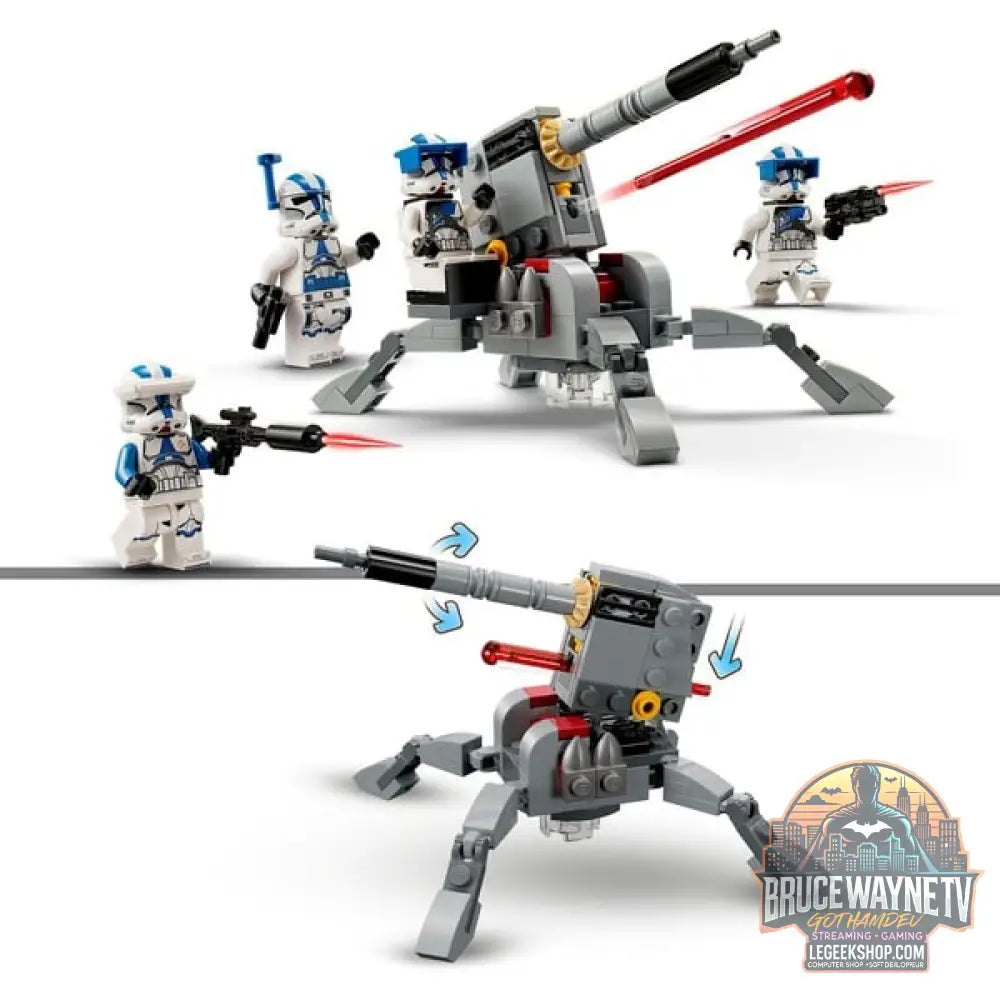 LEGO 75345 Star Wars 501st Clone Troopers Battle Pack, jeu de construction - LEGO - vue 5