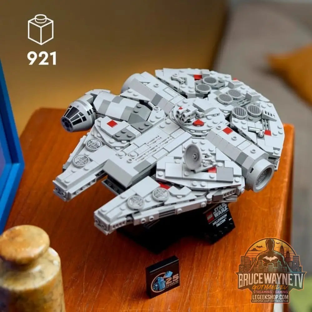 LEGO 75375 Star Wars Millennium Falcon, jeu de construction - LEGO - vue 3