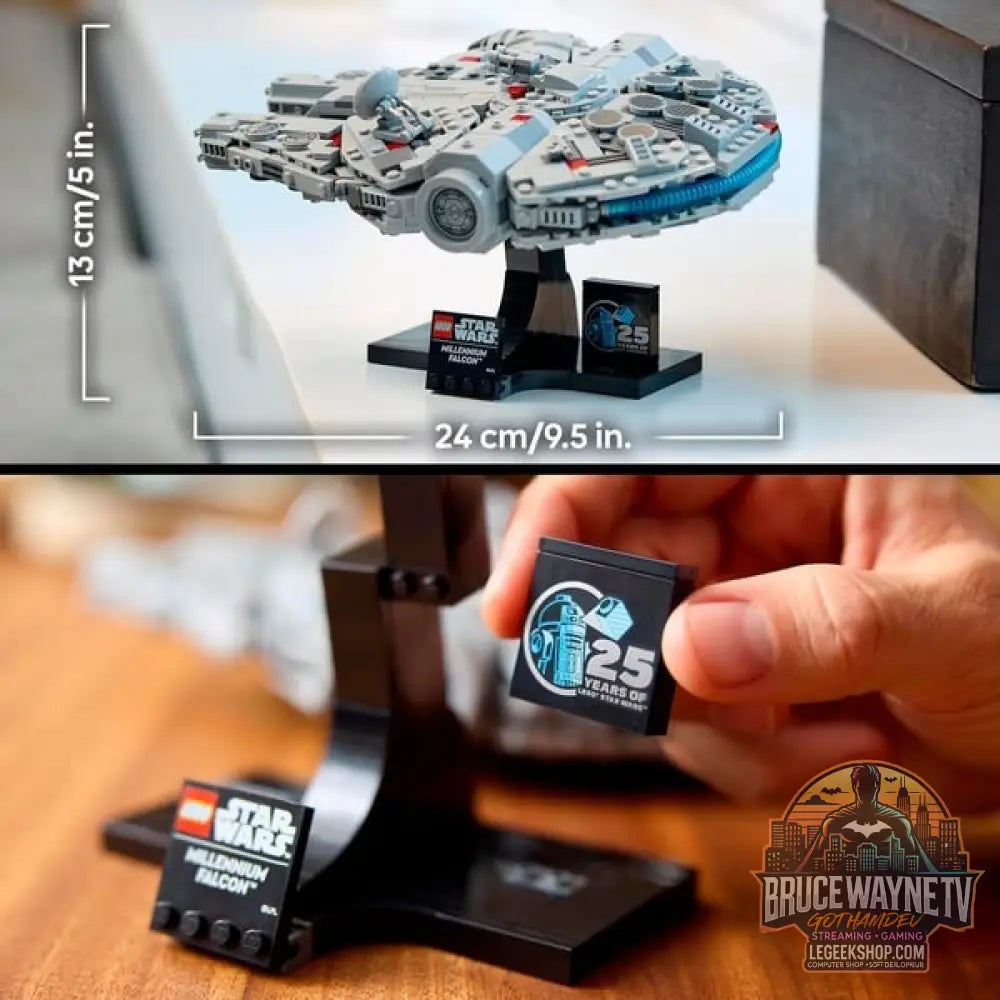LEGO 75375 Star Wars Millennium Falcon, jeu de construction - LEGO - vue 6