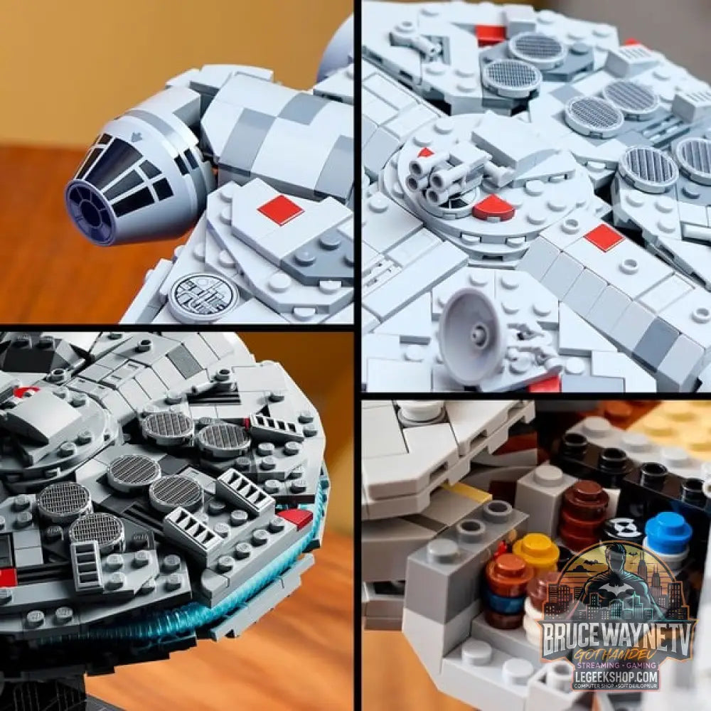 LEGO 75375 Star Wars Millennium Falcon, jeu de construction - LEGO - vue 5