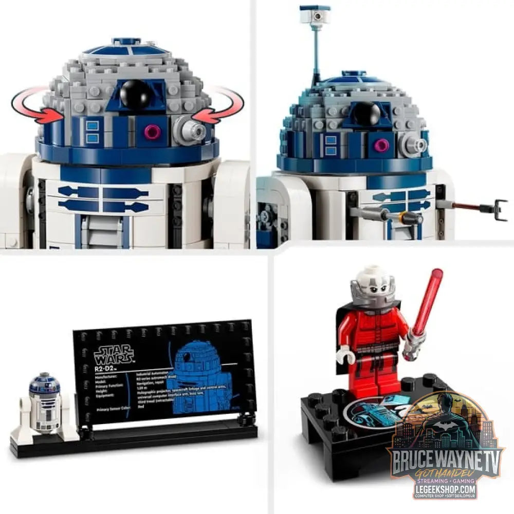 LEGO 75379 Star Wars R2-D2, jeu de construction - LEGO - vue 5
