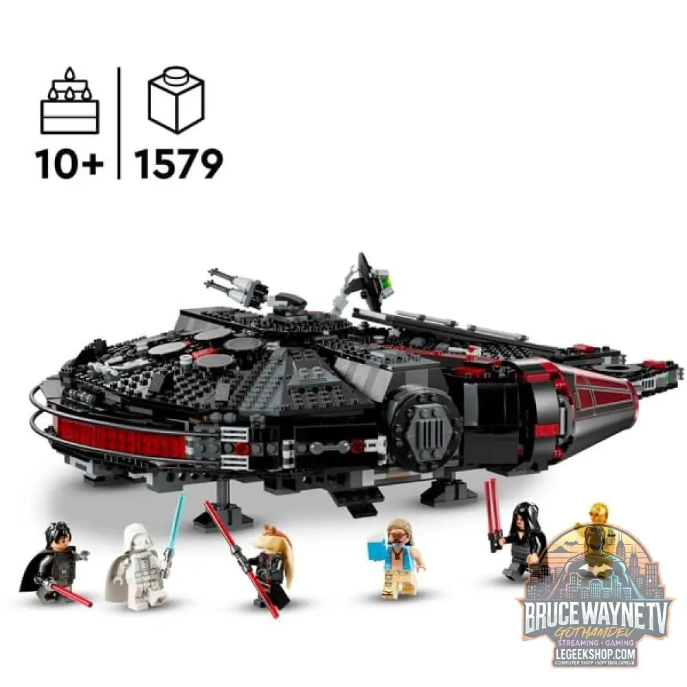 LEGO 75389 Star Wars Dunkler Millennium Falke, jeu de construction - LEGO - vue 3