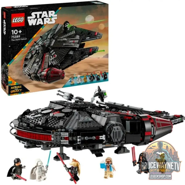 LEGO 75389 Star Wars Dunkler Millennium Falke, jeu de construction - LEGO