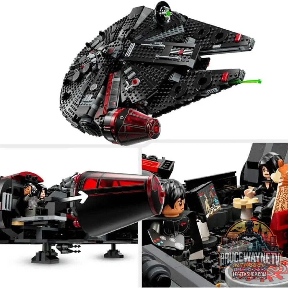 LEGO 75389 Star Wars Dunkler Millennium Falke, jeu de construction - LEGO - vue 4