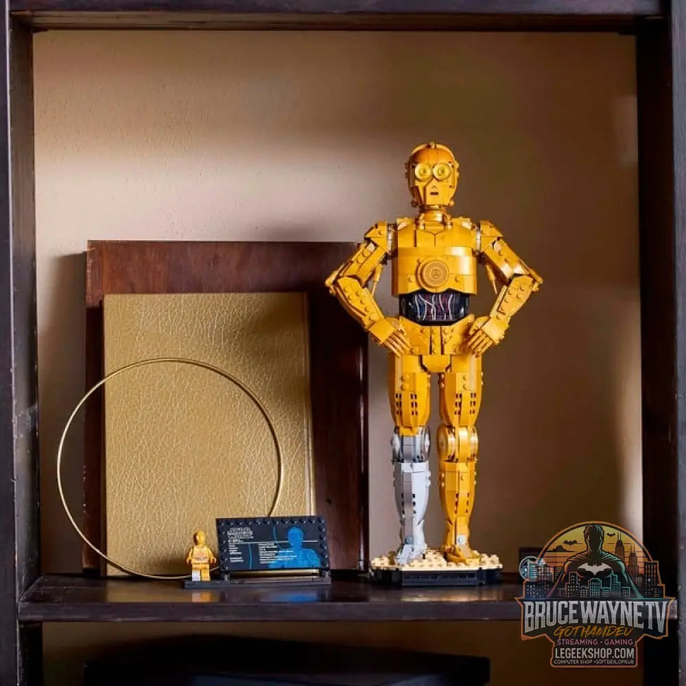 LEGO 75398 Star Wars C-3PO, jeu de construction - LEGO - vue 4