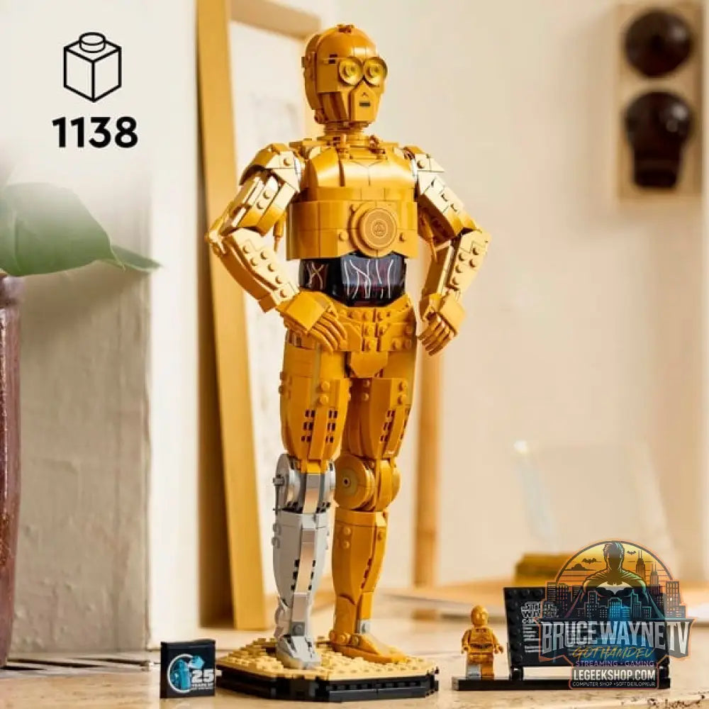 LEGO 75398 Star Wars C-3PO, jeu de construction - LEGO - vue 3